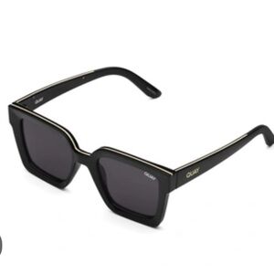 Quay Australia fools gold Black and Gold Sunglasses